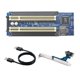thumbnail image 2 of Adaptador de Tarjeta de ExpansióN PCI-E una PCI Dual ASM1083 Tarjeta de Captura Compatible Tarjeta de Impuestos Dorada Tarjeta de Sonido Tarjeta Paralela, 2 of 5