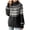 Black, variant on Lovskoo Sweaters for Women Long Sleeve Winter Turtleneck Knitted Loose Pullover Sweater Top Gray