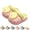 A-Pink8, variant on JAJAHO Girls Slippers Kids Cute Clogs Summer Sandals With Bunny Design Glow In The Dark On Waterproof Beach Stylish Shoes