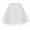 White, variant on pxiakgy skirts for women womens paillette elastic 3 layered short skirt adult tutu dancing skirt red + one size