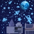 thumbnail image 4 of Adhesivos de pared Huimdery 530 Glow in The Dark Stars Moon Astronaut, 4 of 8