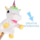 thumbnail image 4 of Marionetas de mano interactivas para contar historias, marionetas de mano de unicornio preescolar, marionetas de mano de dibujos animados, 4 of 7