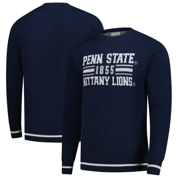 Unisex Uscape Apparel Navy Penn State Nittany Lions Renew Knit Vintage Retro Sweater
