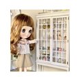 thumbnail image 2 of 1:6 Doll House Mini Model Furniture Accessories Storage Cabinet Bookcase Bjd Ob11 Gsc Blyth Soldier Lol Dollhouse Miniatures 1/6 Gao Jinjia LED, 2 of 2
