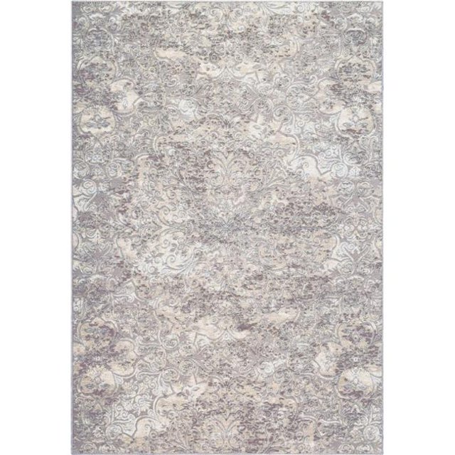 Dynamic Rugs FC710969056555 6 Pi 7 Po x 9 Pi 6 Po Fresque 96905 Rectangle Zone de Transition Tapis - 6555 Beige & Taupe