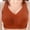 Brown, variant on Women's Lace Wireless Bra with Wide Strap Lace Frame, Longline Underband, Soft Lift Lightly Lined Bra for Everyday Wear