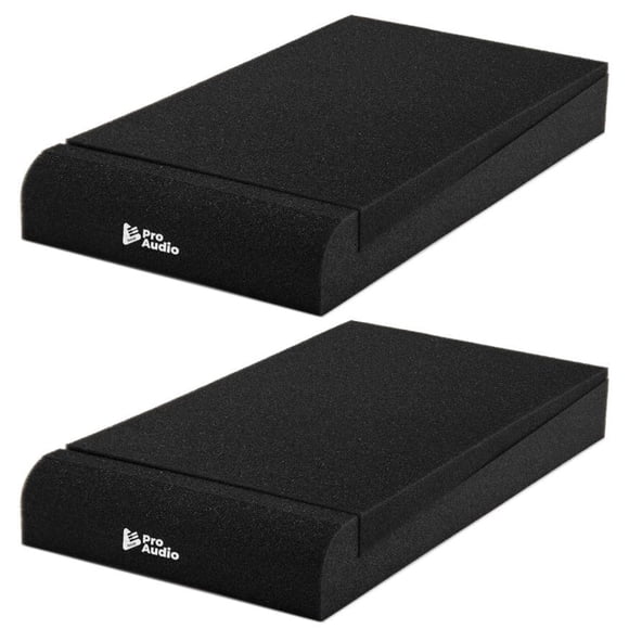 Almohadillas aislantes para monitores de estudio Focus Pro Audio de 5 pulgadas