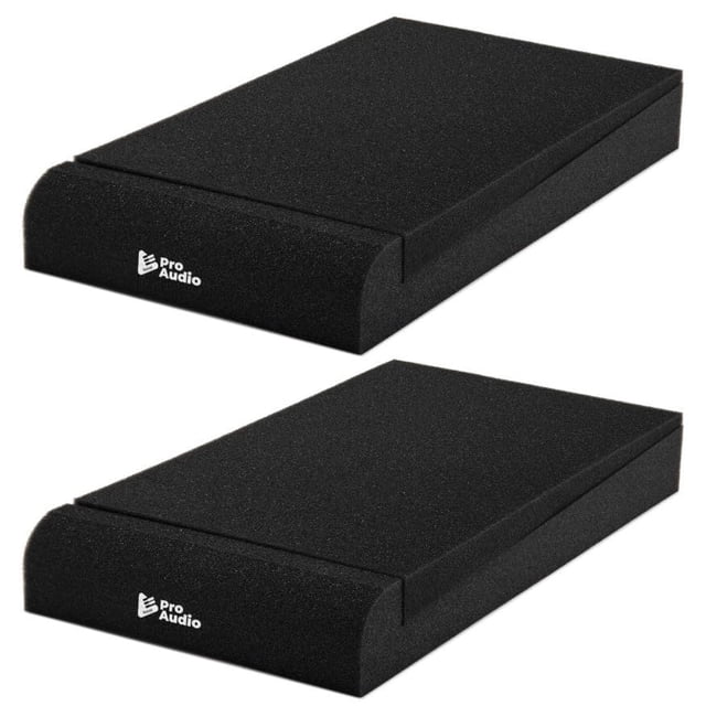 Almohadillas aislantes para monitores de estudio Focus Pro Audio de 5 pulgadas