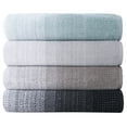 thumbnail image 4 of Aquifer/Arctic White Heathered Washcloth, Better Homes & Gardens Thick and Plush Towel, 4 of 5