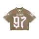 thumbnail image 1 of Nuevo uniforme de hockey sobre hielo casual personalizado de alta gama para hombres, uniforme de equipo de pareja de manga corta de hip-hop con empalme deportivo retro y2k, 1 of 6