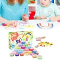 thumbnail image 3 of LEEYNEER Meottam 30 Pack Butter Slime Toys Kit  Fidget Toys Educational Toys  Super Soft & Non-Sticky Stress Relief for Girls and Boys Age6-12 Party Favors and Birthday Christmas Slime, 3 of 7