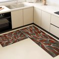 thumbnail image 5 of Floral Kitchen Rugs Sets of 3, Non Slip Kitchen Rugs and Mats Washable Farmhouse Kitchen Rugs Floral Kitchen Floor Mat Carpet Runner Rugs for Hallway Laundry Room, 5 of 12