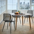 thumbnail image 2 of Poly & Bark Marais Dining Chair in Black (Set of 4), 2 of 14