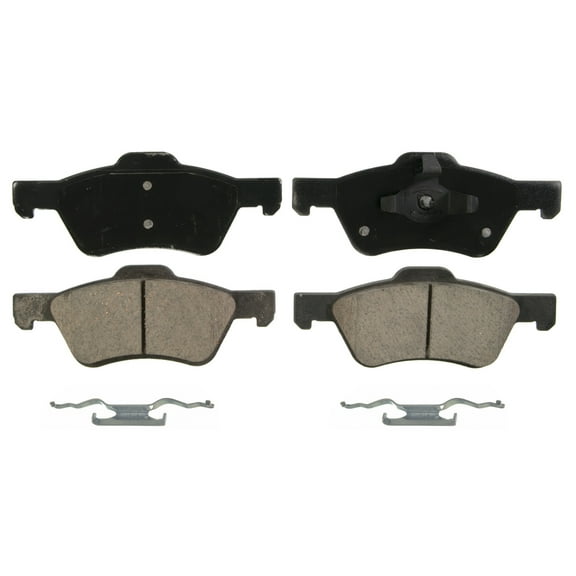 Wagner QuickStop ZD1047A Ceramic Disc Brake Pad Set Fits select: 2007-2011 FORD ESCAPE, 2008-2010 MAZDA TRIBUTE