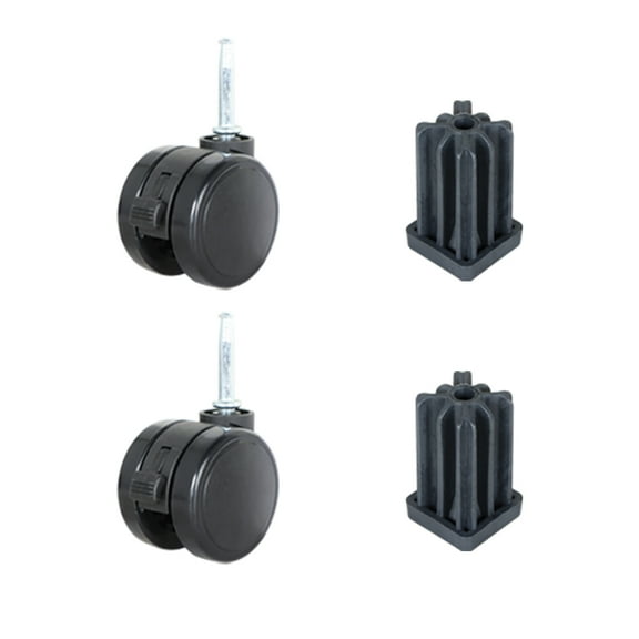 findmall 2 Set Caster Wheel Gas Grills Fits For Genesis, Summit, Silver, Spirit