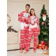 thumbnail image 3 of Xmas Gift Family Matching Outfits 2023 New Christmas Pajamas Set Parent-child 2 Pieces Suit Homewear Baby Dog Romper Family Look, 3 of 4