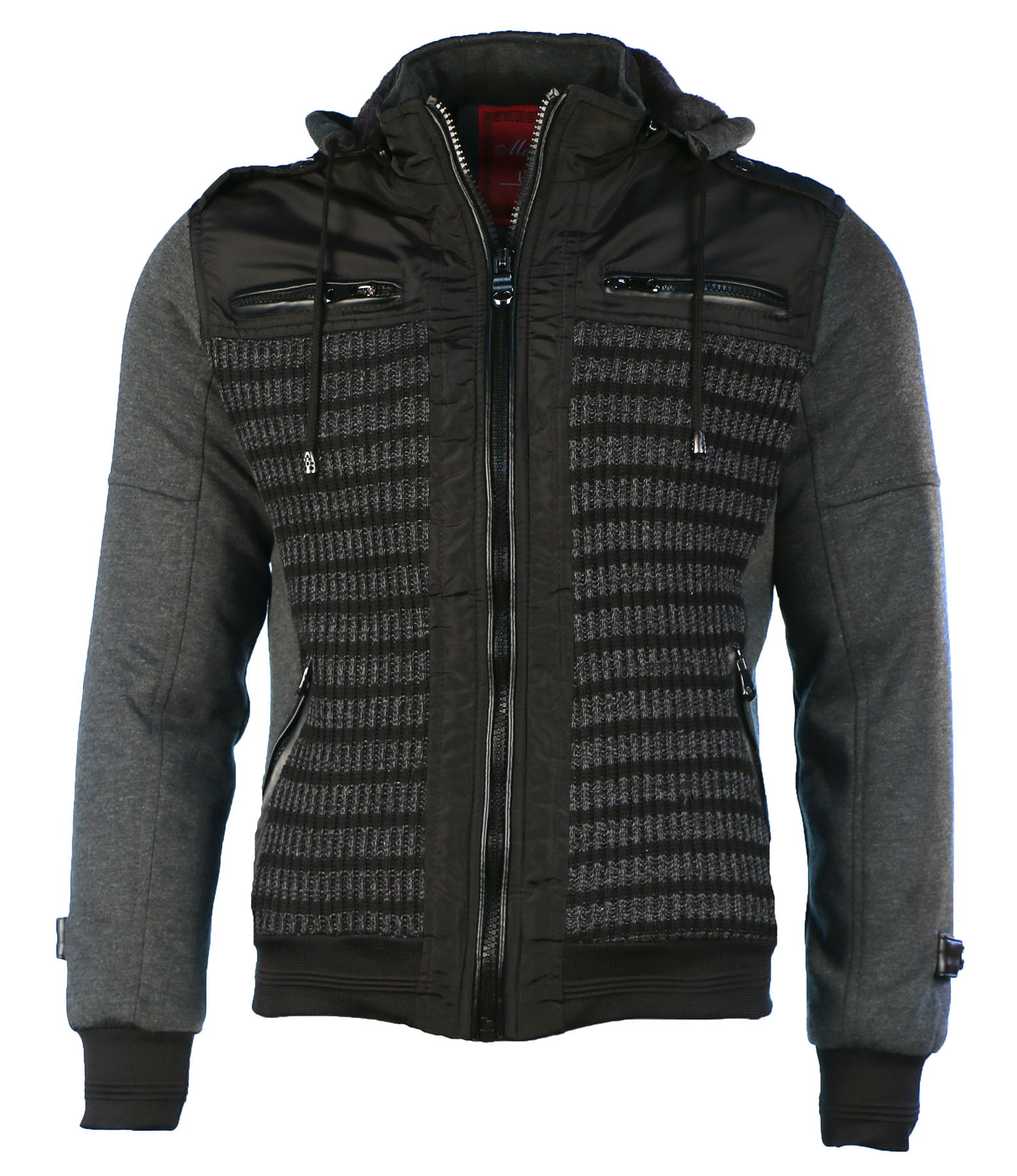 RDHOPE-Men Thermal Plus Size Waterproof Puffer Jacket with Hood 
