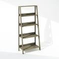 thumbnail image 1 of Furinno Ladder Bookcase, Bookshelf, Display Shelf, 5-Tier, French Oak, 1 of 6