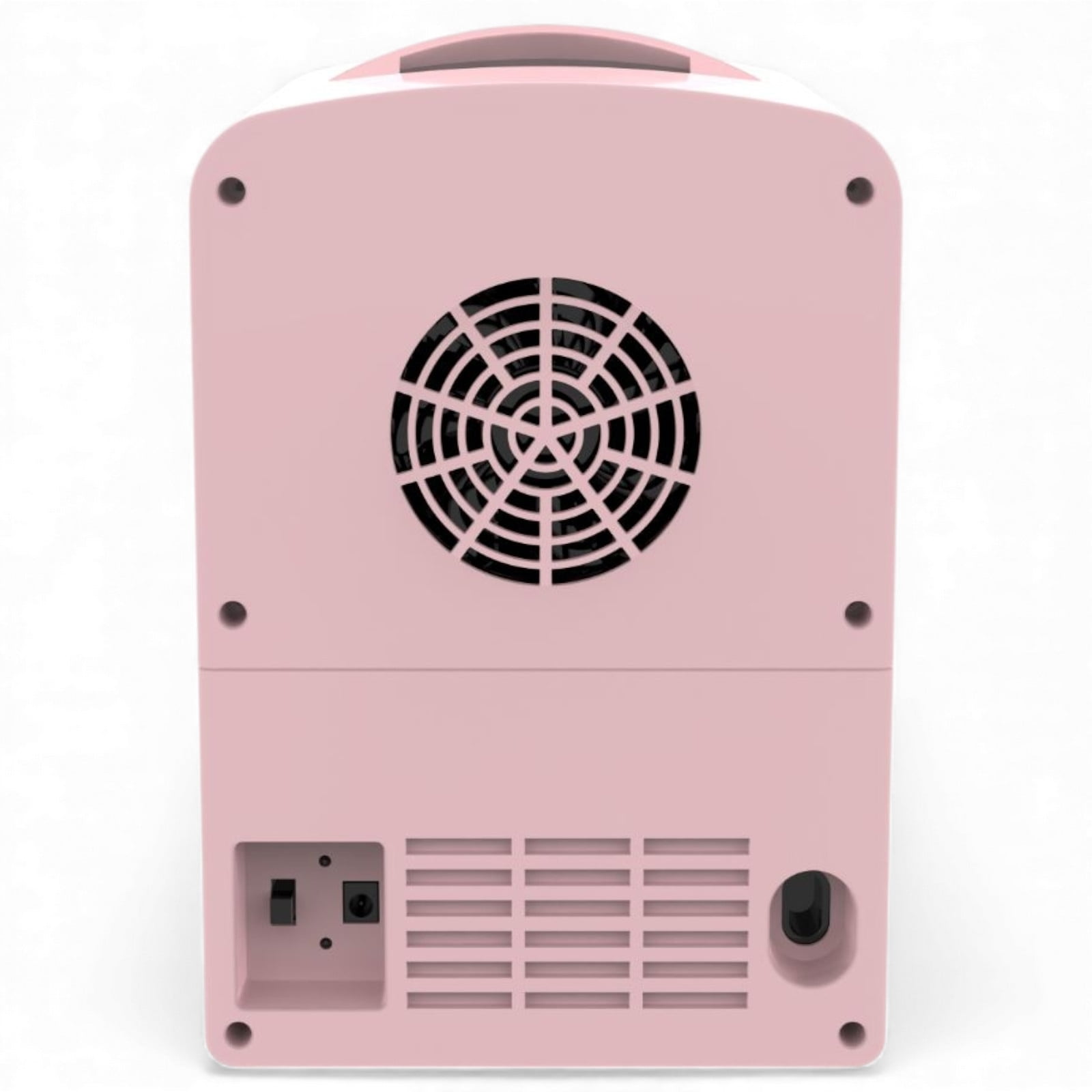 Restored Frigidaire 18 in. 6-Can 4-Liter Mini Beverage Cooler in Pink EFMIS186-B-PINK, Includes 110V home power cord & 12V DC car adapter (Refurbished)