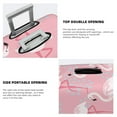 thumbnail image 5 of Haiem Flamingo Luggage Cover Printed Suitcase Covers for Luggage Elastic Washable Suitcase Protector Fits 18-32 Inch Luggage-Medium, 5 of 9