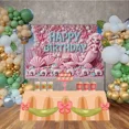 thumbnail image 3 of Childr Unicorn Balloons Birthday Party rations Background Butterfly Mermaid ss Photo Studio Backdrop, 3 of 8