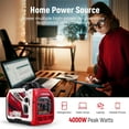 thumbnail image 3 of Maxpeedingrods Générateur Portable Onduleur 4000W/3200W Démarrage par Recul Puissance à Essence avec Bluetooth pour Camping et Sauvegarde d'Urgence, 3 of 8
