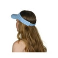 thumbnail image 2 of Top Headwear Glitter Sequin Visor Hat - Sky Blue, 2 of 2