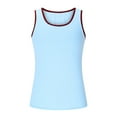 thumbnail image 6 of Blczomt Summer Mens Tops Athletic Workout Undershirt Shirts Blue Sleeveless Muscle Tank Top, 6 of 6