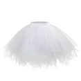 thumbnail image 2 of Utoimkio Women's Tutu Skirts Short Tulle Dress for Women Layered Pleated Mini Skirt Prom Party Skirt, 2 of 3