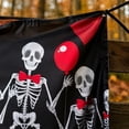 thumbnail image 6 of FufuCrick Halloween Car Trunk Flag, 46x49 Inches Polyester Decorative Banner for Halloween Decor, Static Outdoor Ornamental Display for Halloween Party Decorations, Orange, 6 of 7