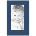 thumbnail image 2 of ArtToFrames 8.5x14" Delft Blue Custom Mat for Picture Frame with Opening for 4.5x10" Photos. Mat Only, Frame Not Included (MAT-165), 2 of 5
