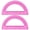 Pink, variant on Plastic Protractor 6 Inch Math Protractors 180 Degrees, 2 Pack, Clear | Transparent Protractor for Geometry Classroom Student School, Office Supplies