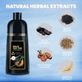 thumbnail image 4 of Champú colorante para el cabello IIIMEIDU 3 en 1, negro natural, 500 ml, cubierta gris, 4 of 6