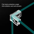 thumbnail image 1 of Trayknick 4Pcs Tank Corner Protectors Soft Easy to Use Thick Tight Fit Triangle Keep Safety PVC Transparent Design Fish Tank Protective Covers Aquarium Accessory, 1 of 13
