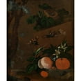 thumbnail image 2 of Anonymous 20x23 Gold Ornate Framed and Double Matted Museum Art Print Titled - Flower Piece, 2 of 4