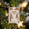 thumbnail image 4 of Personalized Football Ornament Customized Football Christmas Ornaments Football Ornament Christmas Hanging Décor Gift for Football Fans Football Gifts Gift for Football Player (FB) - 3207, 4 of 8