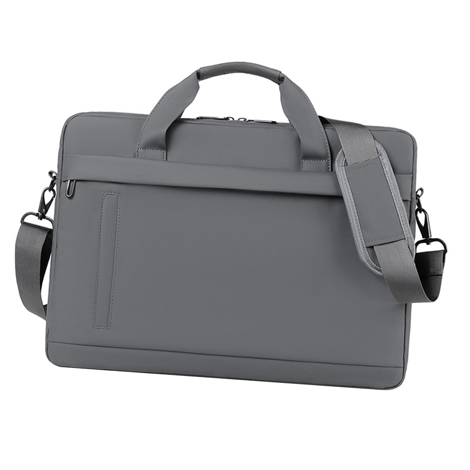 Laptop Briefcase Computer Shoulder Bag Water Resistant Oxford Cloth for Business Travel Office for Men Women
