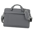 thumbnail image 4 of Laptop Briefcase Computer Shoulder Bag Water Resistant Oxford Cloth for Business Travel Office for Men Women, 4 of 9