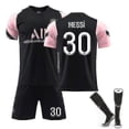 thumbnail image 2 of 22/23 Adultos Niños Fútbol Kits completos Trajes de entrenamiento de fútbol Ropa deportiva 21/22 22 / 23-21 22 Cuarto kit Messi 30-Adult L Bolígrafo Bolígrafo Bolígrafo de papelería, 2 of 3