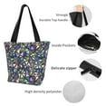 thumbnail image 4 of Easygdp Purple-Gold Triangles Bolso de Hombro para Mujer, Bolso Bandolera y Cartera de Mano Elegante para Uso Diario, 4 of 6