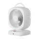 thumbnail image 2 of Ventilador de escritorio USB con luz y sonido LED - Batería de 2000mAh, funcionamiento silencioso de 5 velocidades, aspas de 8 pulgadas para oficina y hogar, 2 of 6