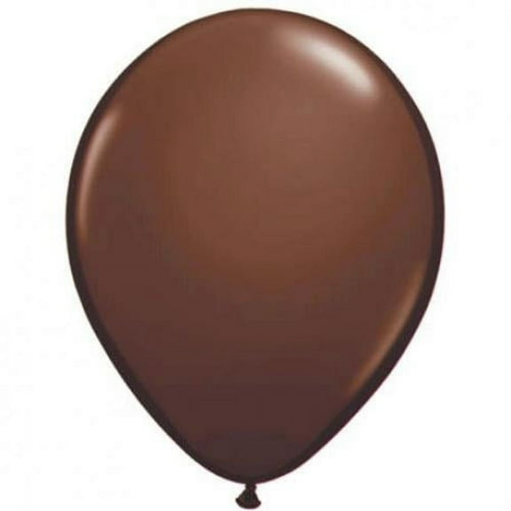 (100) Chocolate 5" Latex Balloon