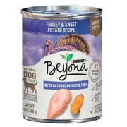 (12 Pack) Purina Beyond Natural Wet Dog Food Pate, Grain Free Turkey & Sweet Potato Recipe Ground Entree, 13 oz. Cans
