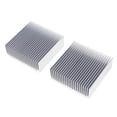 thumbnail image 4 of 2 Unidades Módulo De Enfriamiento, 69mmx69mmx27mm Aluminio Disipador De Calor Disipador De Calor Enfriador Para LED De Alta Potencia, Amplificad Soledad Aleta de enfriamiento por difusión de calor, 4 of 10
