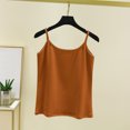 thumbnail image 7 of Jinhomg Cami Tank Top for Women Spaghetti Strap Undershirt Casual Summer Camisole Thermal Underwear Tops Red L, 7 of 7