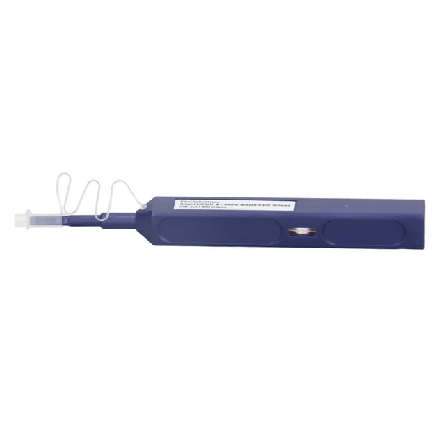 Bolígrafo limpiador de fibra de 1,25 mm, antiestático, portátil, para ahorrar trabajo, para limpieza de fibra óptica y polvo