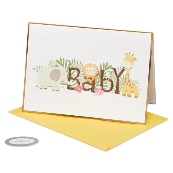 Papersong Premium Baby Shower Card (Little One)