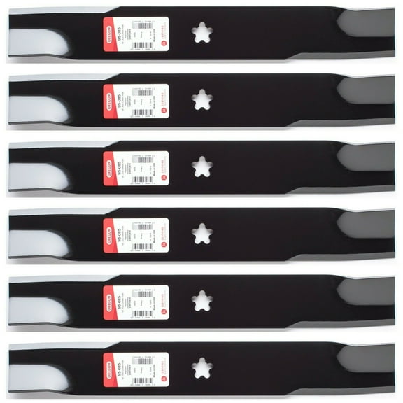 6PK Oregon 95-085 Blades for 52" Husqvarna 539112079 510417801 577240301 521981501