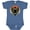 Indigo, variant on Inktastic Skateboard Retro Skateboarding Boys or Girls Baby Bodysuit