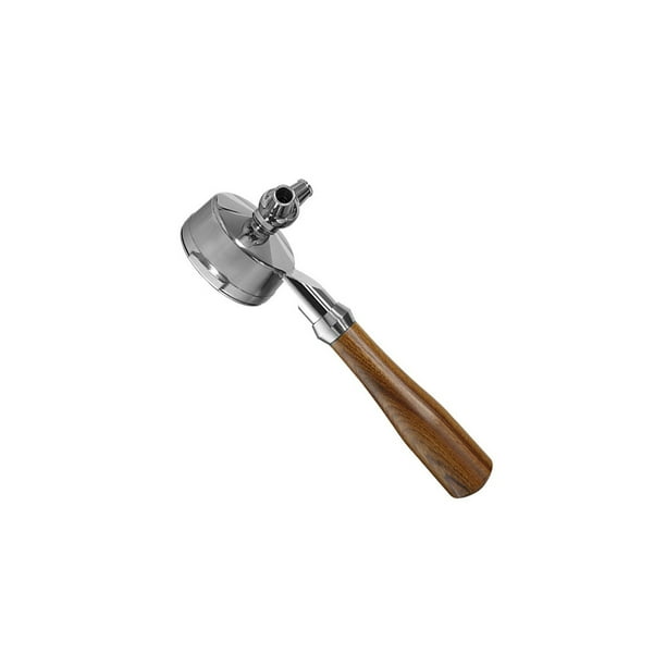 Billuyoard Máquina de café con mango de con filtro de té profesional inferior, máquina de doméstico de doble boca, accesorios de filtrado, Juegos de servir café y té doble boca Billuyoard HA064520-02
